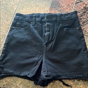 American Eagle Outfitters Dark Denim Shorts